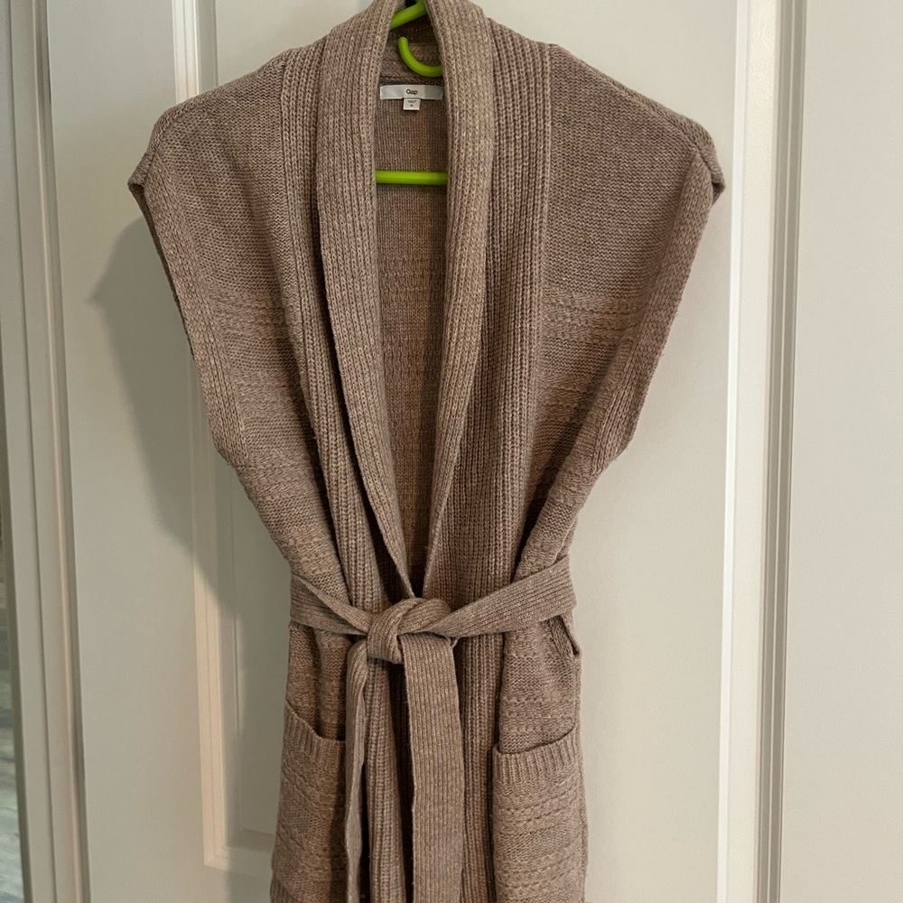 GAP Tan Women's Cardigan Sweater